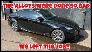 Alloy wheel refurbishment aborted [upl. by Eirene]