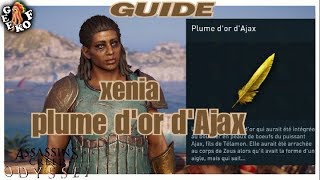 Assassins Creed Odyssey  plume dor dAjax  localisation [upl. by Jonina]