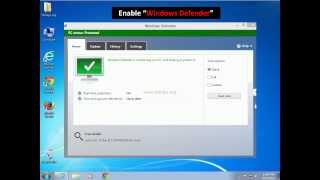 Enable Security Essentials on Windows 7 [upl. by Madid]