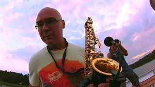 Saxophone amp Dj Live records  Ride On Time Boat Super Party [upl. by Lleksah151]