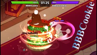 Cocoa Cookie vs Strawberry Cookie  Cookie Run Kingdom  BBBCookie [upl. by Cacilie]