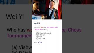 Who has won the Tata Steel Chess Tournament 2024 shorts [upl. by Aggappe745]