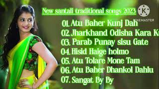 New santali traditional songs 2023 santali nonstop lagne enej song [upl. by Eladnek]