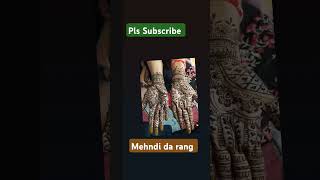 Mehndi da RAng vs Pyaar [upl. by Tavi]