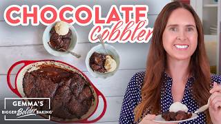 Rich Gooey Chocolate Cobbler Recipe 🍫 [upl. by Wiener]