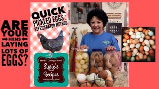 Quick Pickled Eggs Refrigerator Method [upl. by Ttenneb]