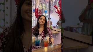 Aaj toh cafe ka shoot or bubble tea ka parcel 📦bhi aagya finally😍 cafe vlog mahimasharma shorts [upl. by Sharia]