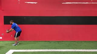 ACFT Standing Power Throw  MB Overhead Throw [upl. by Clark]