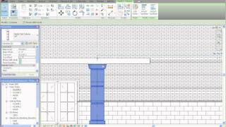 Revit  Architectural Columns Part 4 Making Modifications [upl. by Esinel600]