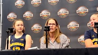 SYLA SWORDS SHINES IN HER MICHIGAN WOLVERINES COLLEGE BASKETBALL DEBUT [upl. by Ahsiken]