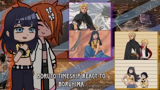 Boruto Timeskip React To BoruHima 🇮🇩🇬🇧 [upl. by Hjerpe]