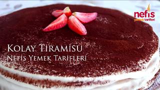 Kolay Tiramisu  Nefis Yemek Tarifleri [upl. by Kirstyn807]