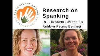 Dr Gershoff on Spanking Research [upl. by Nyladnek]