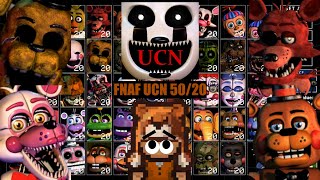 5020 MODE 10600  FIVE NIGHTS AT FREDDYS ULTIMATE CUSTOM NIGHT [upl. by Yecnahc]