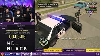 Grand Theft Auto San Andreas Any No 3rd party FPS cap by Joshimuz  ESAWinter23 [upl. by Norita]