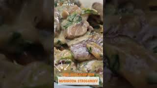 Mushroom Recipe  Mushroom Stroganoff  Mushroom Recipes shorts [upl. by Eceinert22]