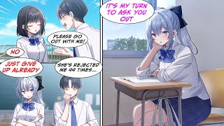 Manga Dub After getting rejected 100 times by my childhood friend the girl next to me RomCom [upl. by Htebarual]