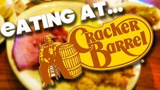 EATING AT CRACKER BARREL  ORLANDO  FLORIDA [upl. by Donegan]