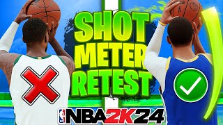 Shot Meter Update NBA 2K24 Shooting Tips [upl. by Dumond63]