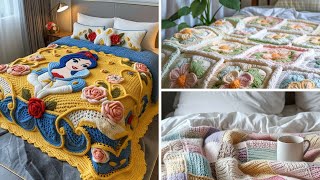 Masterpieces in Yarn A Crochet Bedsheet Extravaganza ✨✨ [upl. by Oric]