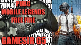 GAMEPAD PUBGFREEFIREROSMLAOVDLL  UNBOXING GAMESIR G5 INDONESIA [upl. by Cymbre]