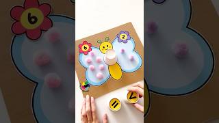 Kids Activities  Butterfly Math Play Printable  Number Compare Game chanafavors [upl. by Enairda]