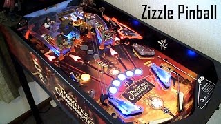 Zizzle Pinball GAMEPLAY  Pirates of the Caribbean [upl. by Aivle]