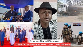 Direct  Boubou Mabel Diawara Ce Samedi 02 Décembre 2023 CEDEAO ET minsuma [upl. by Garibull521]