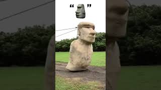 moai walk but each step is vine boom spam [upl. by Yug]