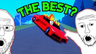 Finding the BEST Roblox CAR CRASH GAMES [upl. by Enahc200]