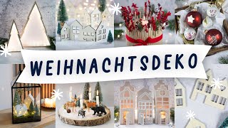 DIY WEIHNACHTSDEKO  Dekoration selbermachen einfache amp besondere Ideen für Weihnachten  TRYTRYTRY [upl. by Adelaja343]