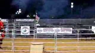 Bullfighter Donnie Smith makes jump  UBF [upl. by Aehcsrop]