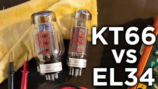 KT66 vs EL34  Power Tube Shootout Part 1 [upl. by Cloots]