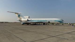 Alrosa Tupolev Tu154 flight [upl. by Ayet]