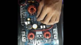 Repair Monoblock Amplifier Power Mobil Class D Part 1 [upl. by Bonns241]