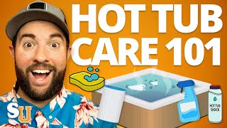 HOT TUB MAINTENANCE For Beginners 3 MustKnow RULES  Swim University [upl. by Christabella770]