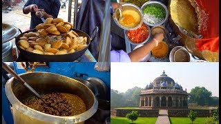 Delhi Food amp Travel Vlog By Nikunj Vasoya  A Day in Delhi India  Indian Street Foods [upl. by Radie]