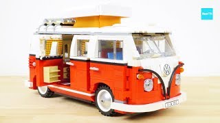 レゴ クリエイター エキスパート フォルクスワーゲン T1 キャンパーバン ／ LEGO Creator Expert Volkswagen T1 Camper Van 10220 [upl. by Tremayne753]