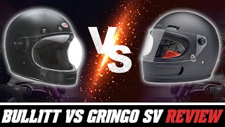 Bell Bullitt vs Biltwell Gringo SV Helmet Review at SpeedAddictscom [upl. by Nick801]