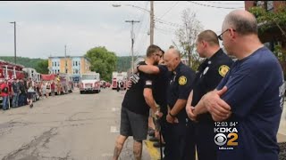 Green Beret Injured In Afghanistan Receives Heros Welcome In Beaver Falls [upl. by Pelson246]