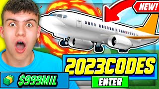 NEW ALL WORKING CODES FOR AIRPORT TYCOON 2023 ROBLOX AIRPORT TYCOON CODES [upl. by Goodyear]