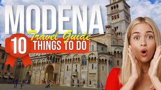 TOP 10 Things to do in Modena Italy 2024 [upl. by Barr389]