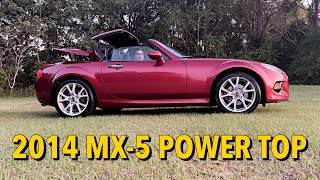 2014 Mazda MX5 Hard Top Test Drive and Info [upl. by Pampuch]