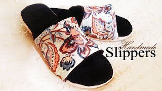 Handmade Slippers  diy slippers [upl. by Aley323]