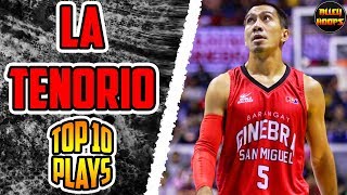 La Tenorio Top 10 Plays of His Career [upl. by Ariel691]