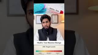 HbA1c Test Normal Range sugar homeopathy diabetes [upl. by Lirbaj545]