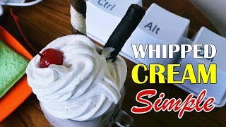 Membuat Whipped Cream Sendiri Dengan Mudah [upl. by Pucida]