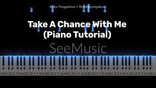 Take A Chance With Me  NIKI  Piano Tutorial by Andre Panggabean [upl. by O'Conner]