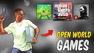 Top 5 Best Open World Games For Android  Open World Games For Android [upl. by Eleen]