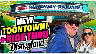 FIRST LOOK Toontown Changes  NEW Disneyland MICKEY amp MINNIES RUNAWAY RAILWAYSurprises amp Secrets [upl. by Biagio855]